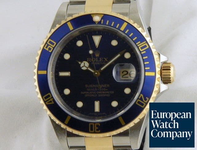 Image of Rolex Submariner 2T Blue/Blue