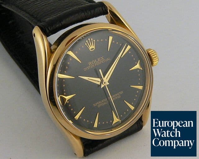 Image of Rolex Bombay Oyster Perpetual YG/Strap