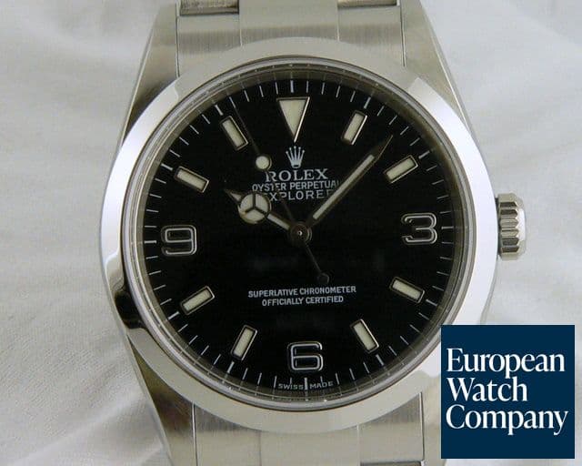 Image of Rolex Explorer I Black


