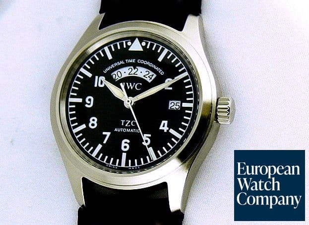 Image of IWC UTC Black Dial Strap
