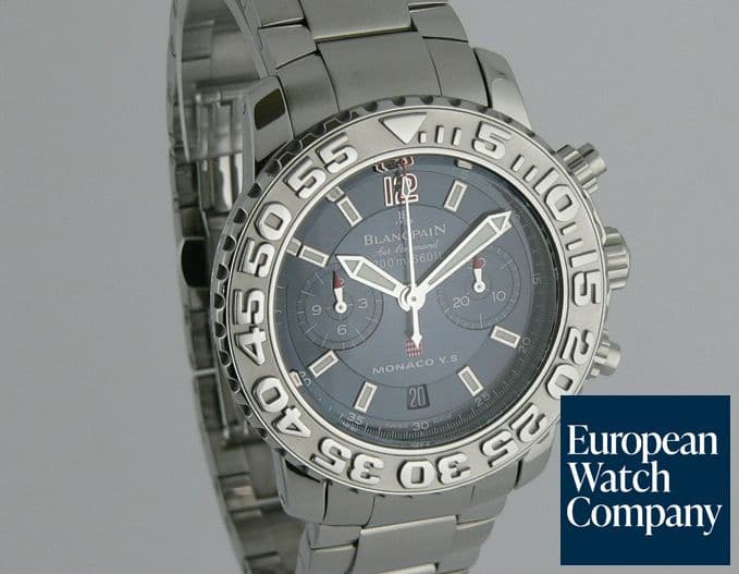 Image of Blancpain Air Command Monaco Blue SS/SS