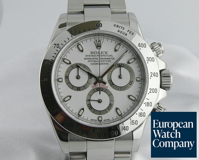 Image of Rolex Daytona SS White Dial
