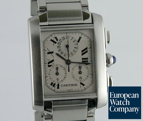 Image of Cartier Tank Francaise Chrono Quartz SS/SS