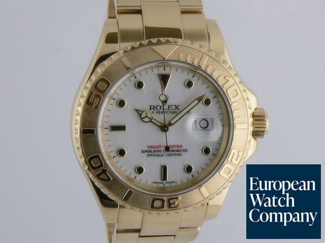 Image of Rolex Yacht-Master YG/YG White Dial
