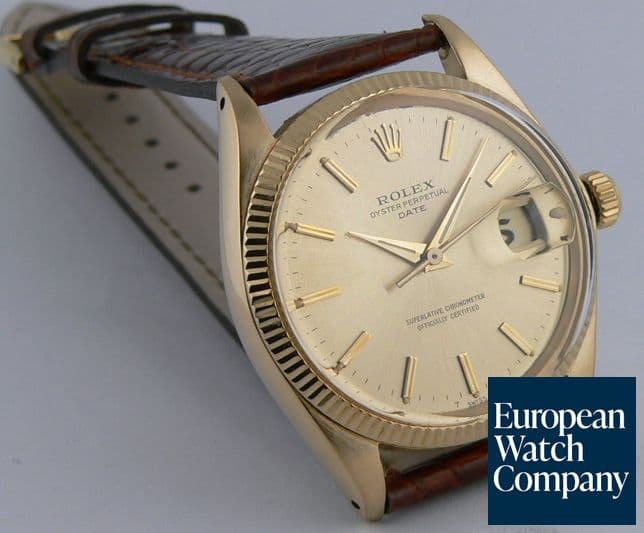 Image of Rolex Oyster Date YG/Strap