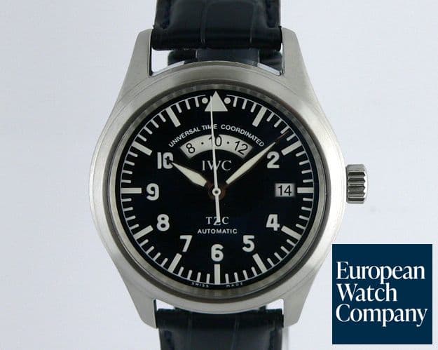 Image of IWC UTC Black Dial Strap