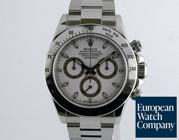 Image of Rolex Daytona SS White Dial