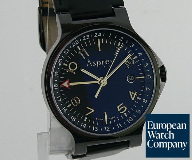 Image of Asprey No. 8 Dual Time Auto 
PVD