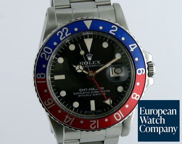 Image of Rolex GMT Master Red Blue 