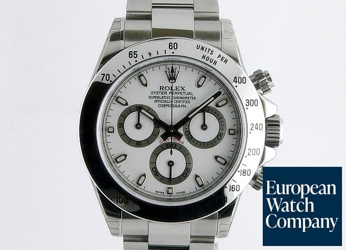 Image of Rolex Daytona SS White Dial