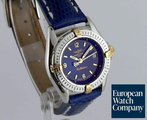 Image of Breitling Callistino Blue Dial 2T/Strap Qtz