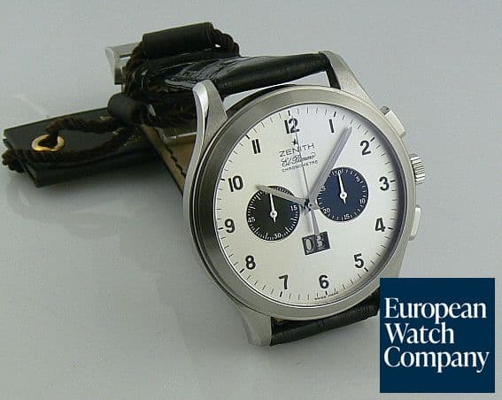 Image of Zenith Grande Class 
Grande Date
Silver chrono
