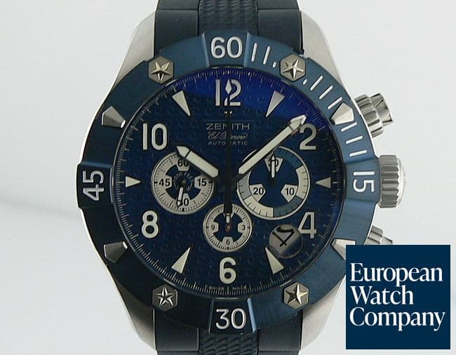 Image of Zenith Defy Classic Sea SS/Strap
