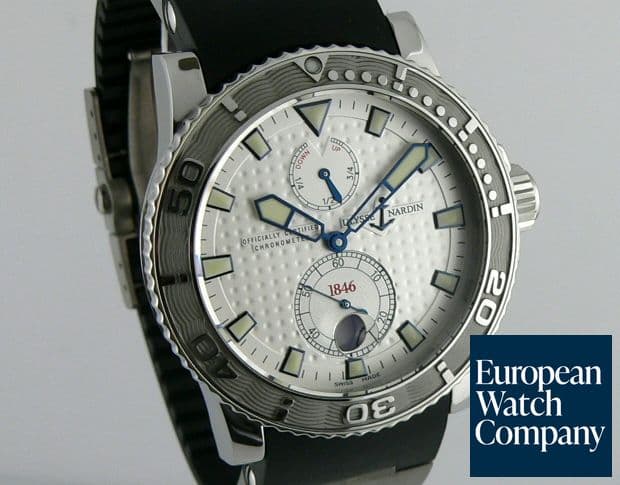 Image of Ulysse Nardin Marine Diver SS/Rubber