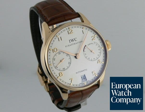 Image of IWC Portugieser 5001 Rose 7 Days