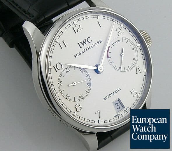 Image of IWC Portugieser 5001 7 Day Platinum Ltd. Edition