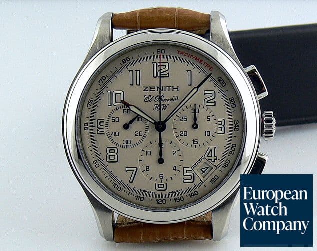 Image of Zenith El Primero HW Chrono SS/Strap
Silver Dial