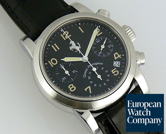 Image of Girard Perregaux Ferrari Chrono SS/Strap