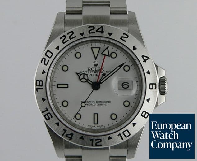 Image of Rolex Explorer II White Dial
