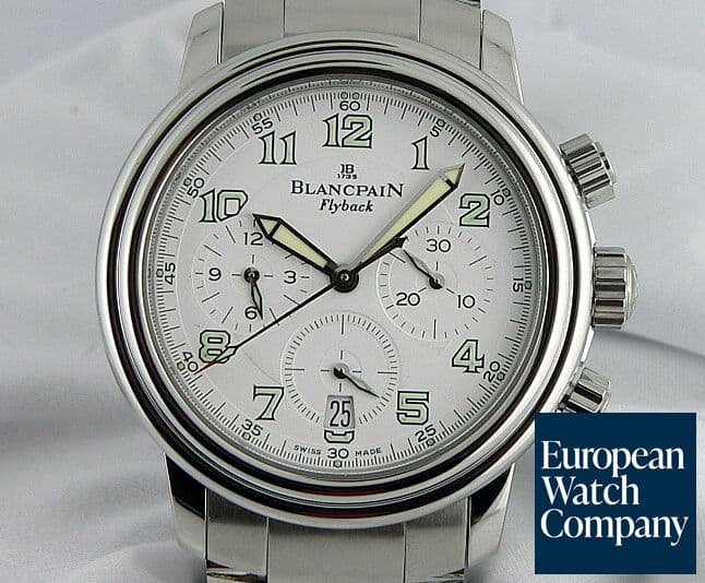Image of Blancpain Flyback SS/SS White Dial