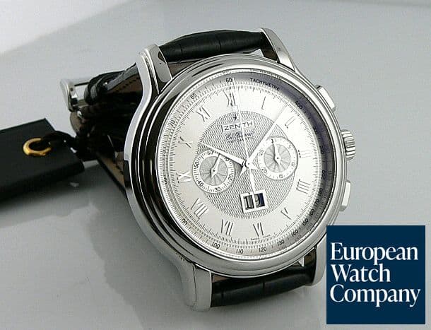 Image of Zenith Chronomaster XXT 
Grande Date
Silver Guilloche