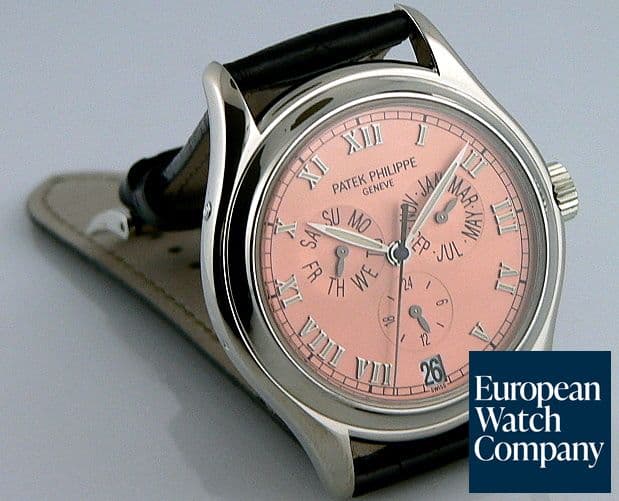 Image of Patek Philippe Annual Calendar 5035 WG Salmon