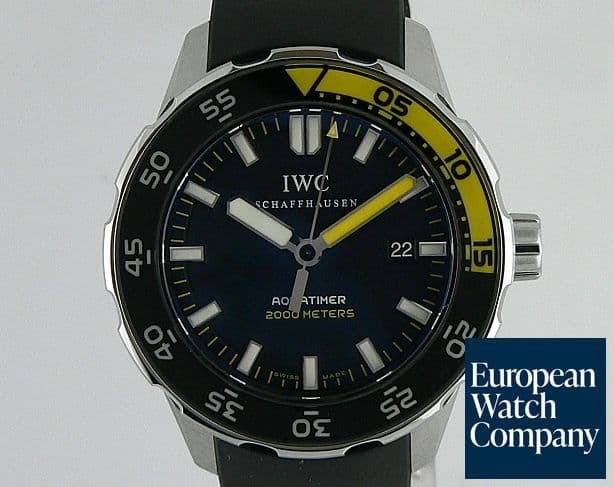 Image of IWC NEW Version Aquatimer 2000 SS/Rubber