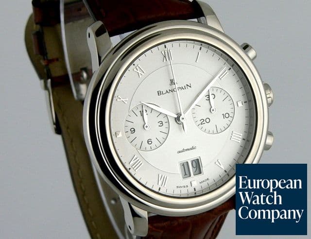 Image of Blancpain Villeret Chrono Big Date WG