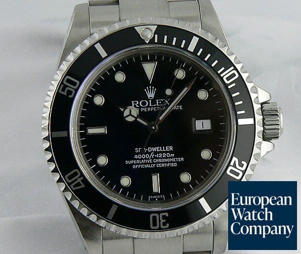 Image of Rolex Sea-Dweller SS/SS
Transitional
Swiss only