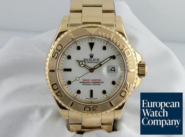 Image of Rolex Yacht-Master YG/YG White Dial