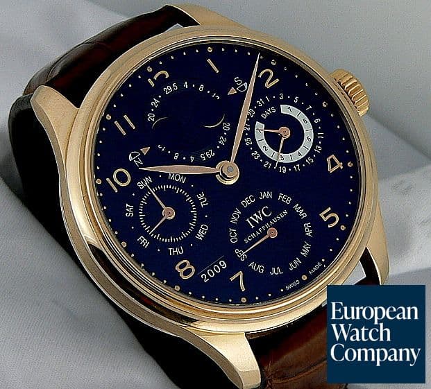 Image of IWC Portugieser Perpetual RG/Black