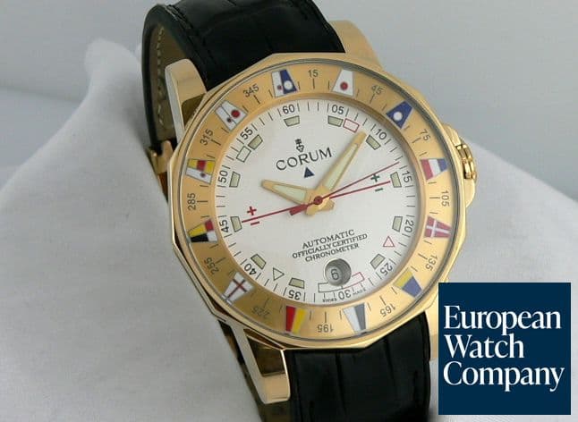 Image of Corum Admiral's Cup
18k YG/strap
Automatic