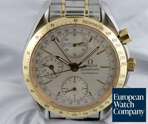 Image of Omega Speedmaster Day-Date SS/18K yellow gold and bracelet 