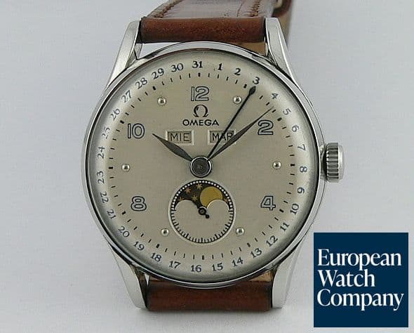 Image of Omega Cosmic Triple date Steel Moon
Spanish Calendar