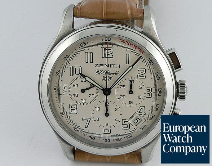 Image of Zenith El Primero HW Chrono SS/Strap
Silver Dial