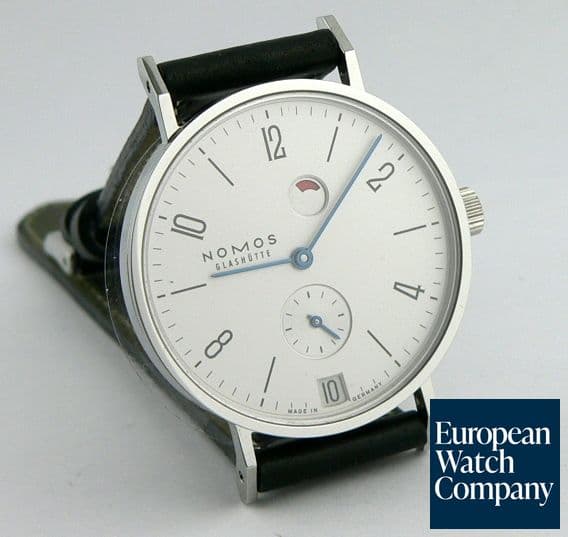 Image of Nomos Tangente Steel w/ power reserve and date