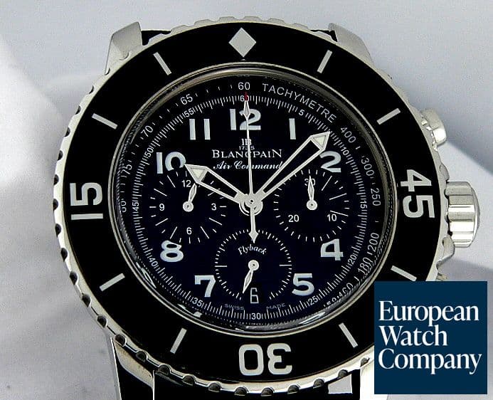 Image of Blancpain Fifty Fathoms Air Command Flyback Chrono SS 