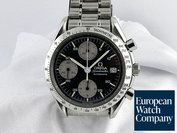 Image of Omega Speedmaster Automatic Chronograph Black Dial SS/SS
