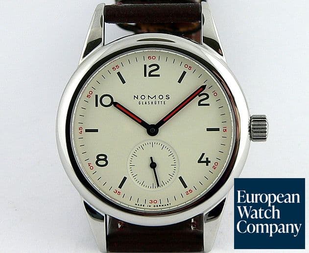 Image of Nomos Club Ivory, manual wind,
Steel