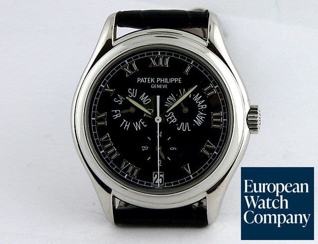Image of Patek Philippe Annual Calendar Black Dial Platinum 37MM