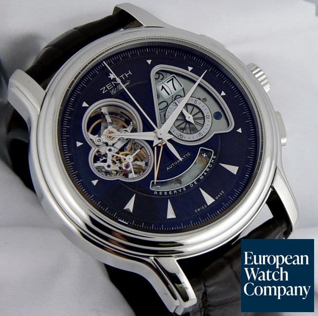 Image of Zenith Chronomaster Open Grande Date
SS/Strap Brown