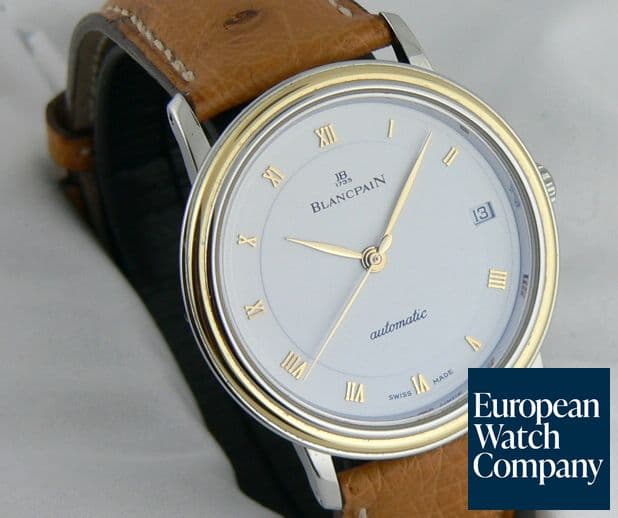 Image of Blancpain Villeret Auto 
Yellow Gold