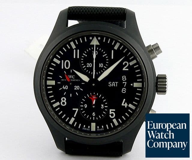 Image of IWC 3789 Top Gun Ceramic 
Fliegeruhr Chrono-Automatic Edition