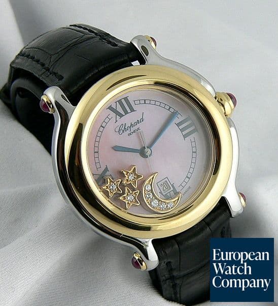 Image of Chopard Happy Sport Diamonds 18K YG/SS
