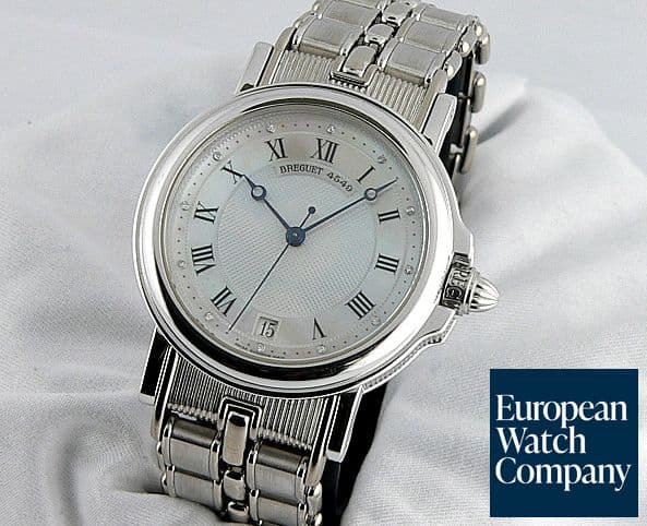 Image of Breguet Marine WG/WG MOP with Diamonds