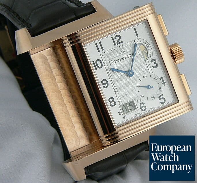 Image of Jaeger LeCoultre Grande GMT Reverso RG/Strap
