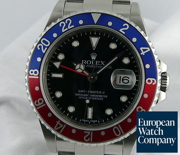 Image of Rolex GMT Master Red/Blue "Pepsi"
M Series with New Movement