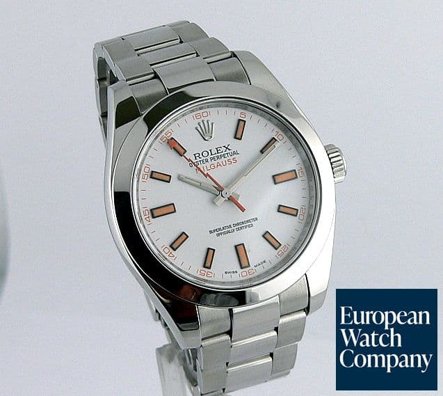 Image of Rolex Milgauss White Dial
SS/SS
White 