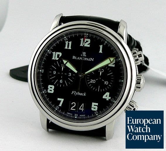 Image of Blancpain Flyback Big Date Strap