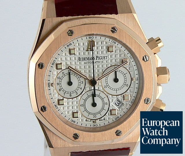 Image of Audemars Piguet Royal Oak Chrono White RG/RG